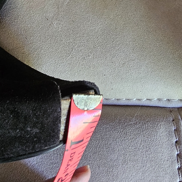 Pedro Garcia Chic Black Suede Platform Open Toe High Heels Shoes Sz 8.5 (EU 39) - Picture 10 of 10